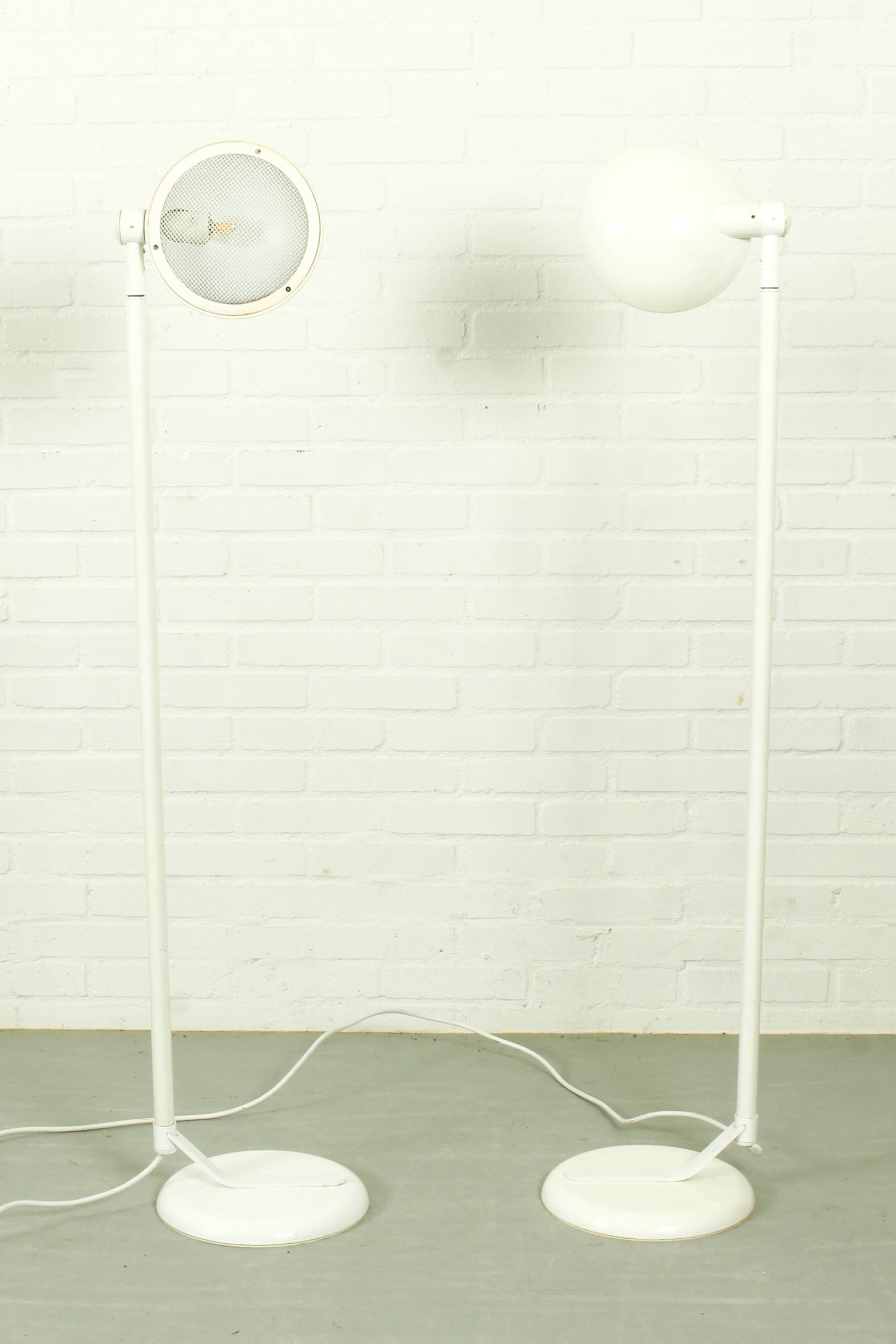 Mid-century Temde uplighter set of 2, Germany, 1960s