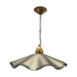 Italian Satinated Glass Light Pendant, 1970s