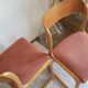 Suite de 4 chaises traineaux Baumann, 1960