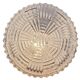 Vintage Glass Wall or Ceiling Light, 1970s