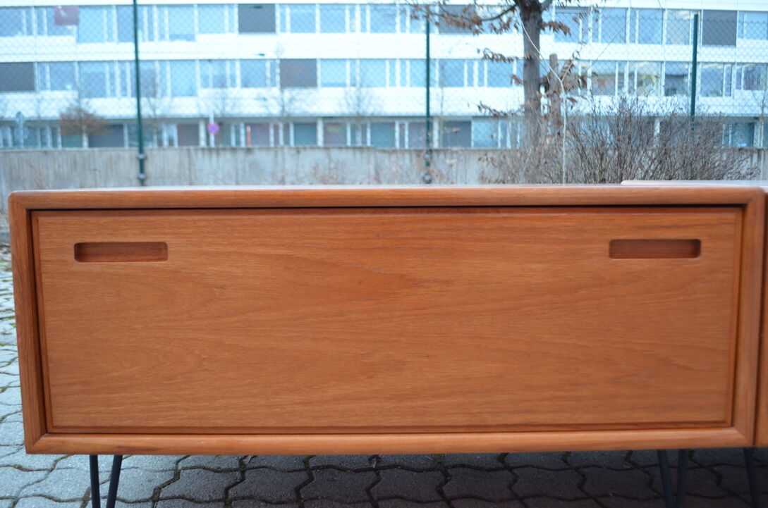 Danish Modern Teak Chest of Drawers  Cabinet Sideboard
