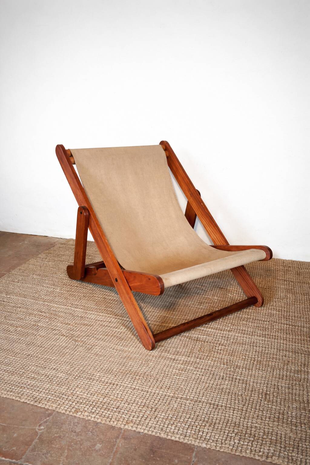 Kon-Tiki folding chaise longue – Designed by Gillis Lundgren for IKEA, 1970.