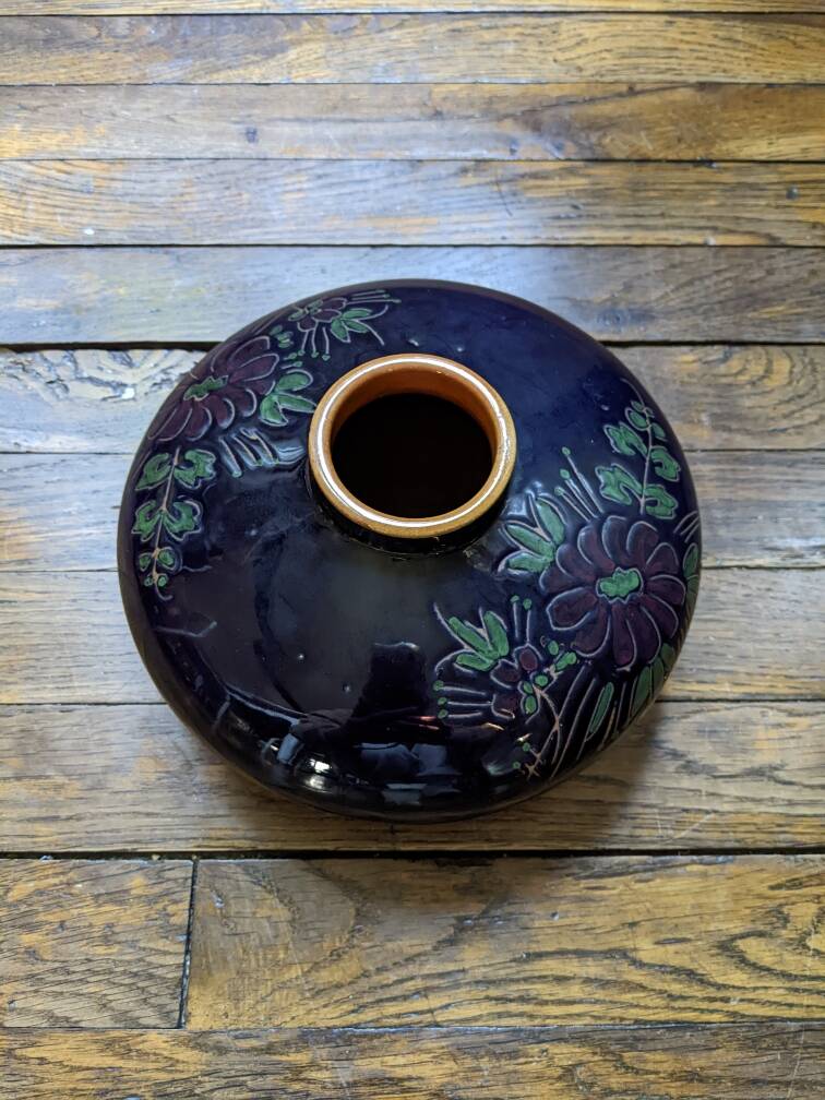 Ceramic vase handcrafted design japandi pottery handmade