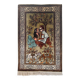 Handmade Persian Tabriz Silk Rug 92x61cm