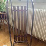 Metal and wood sledge