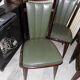 Serie de 6 chaises 1960 en macassar et skyl
