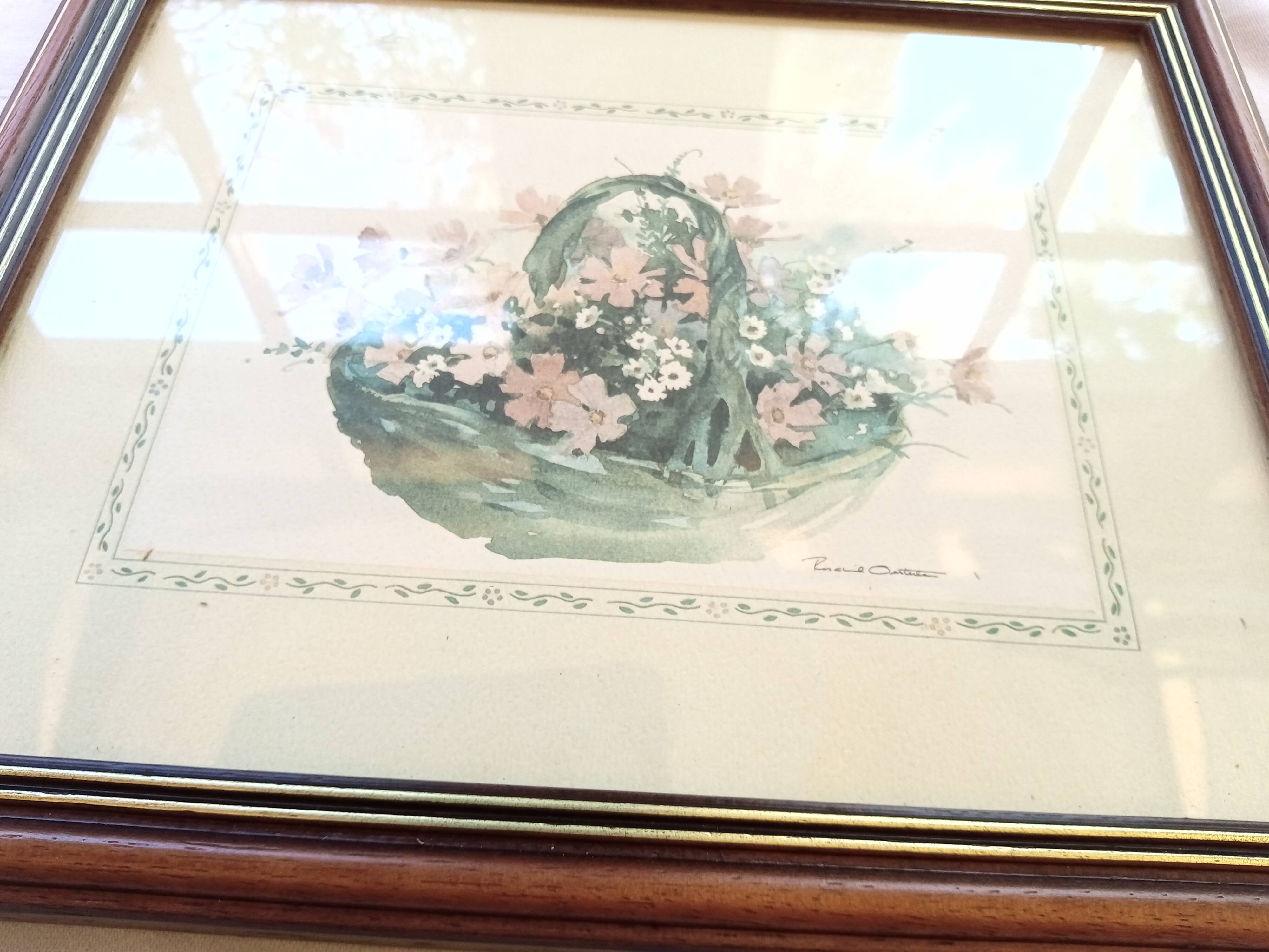 Country bouquet painting