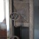 Art deco coat rack, wrought iron coat rack, cloakroom
