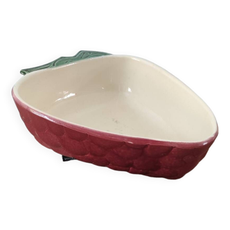 Salad bowl or Four Barbotine dish