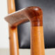 Hans J. Wegner jh 513 teak armchair
