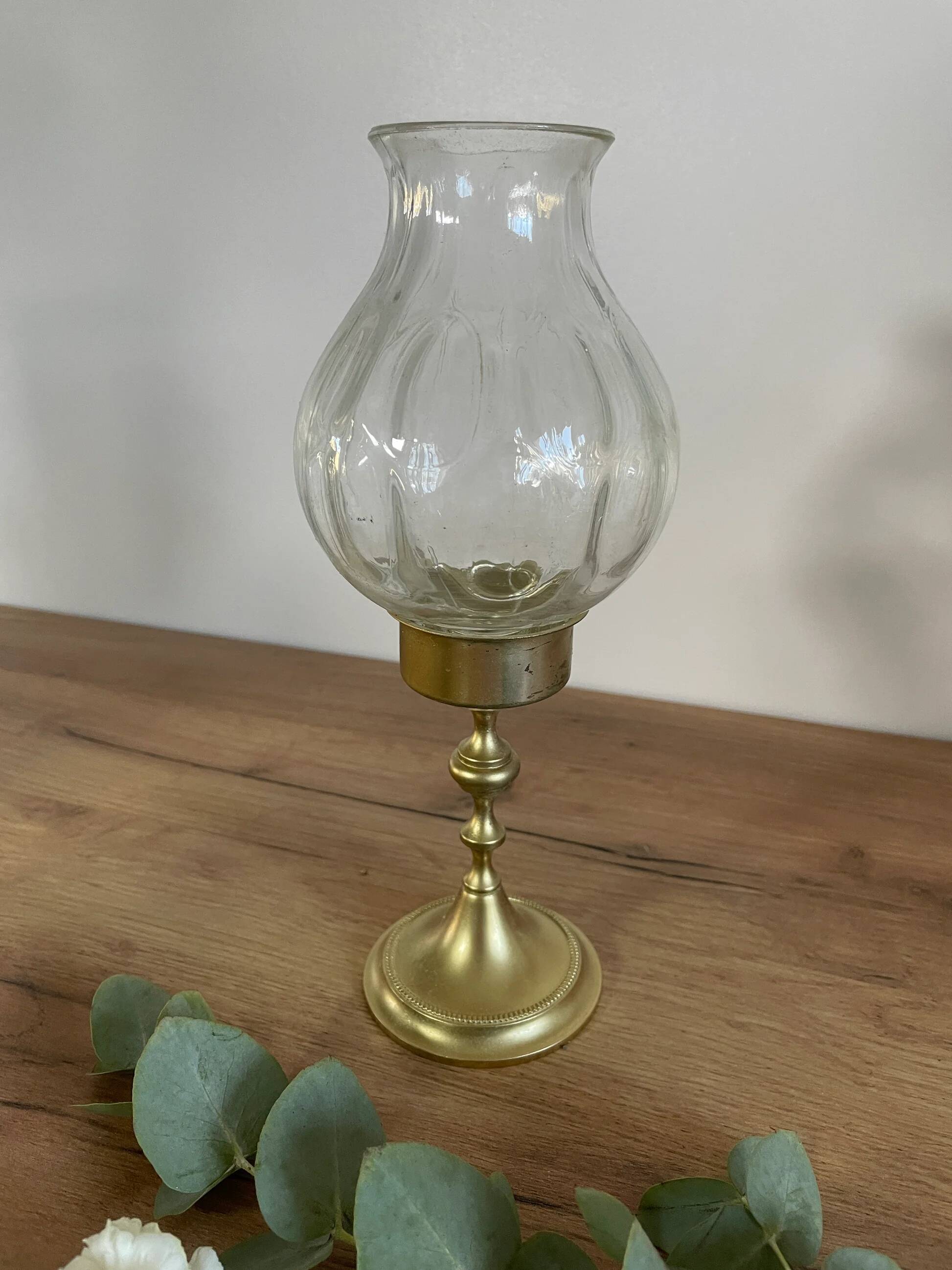 Photophore bougeoir vintage