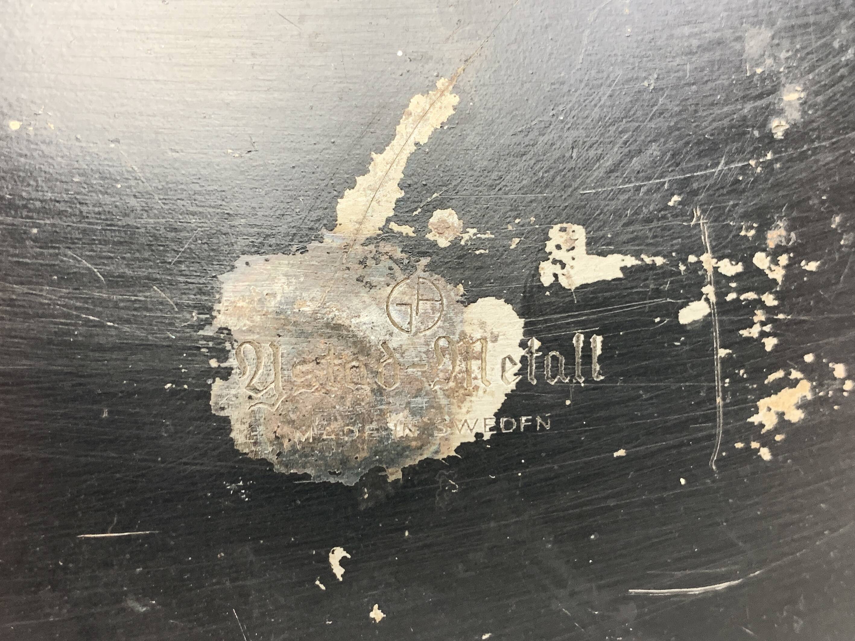 Mid-Century Scandinavian Candlestick, Gunnar Ander for Ystad Metall, Sweden