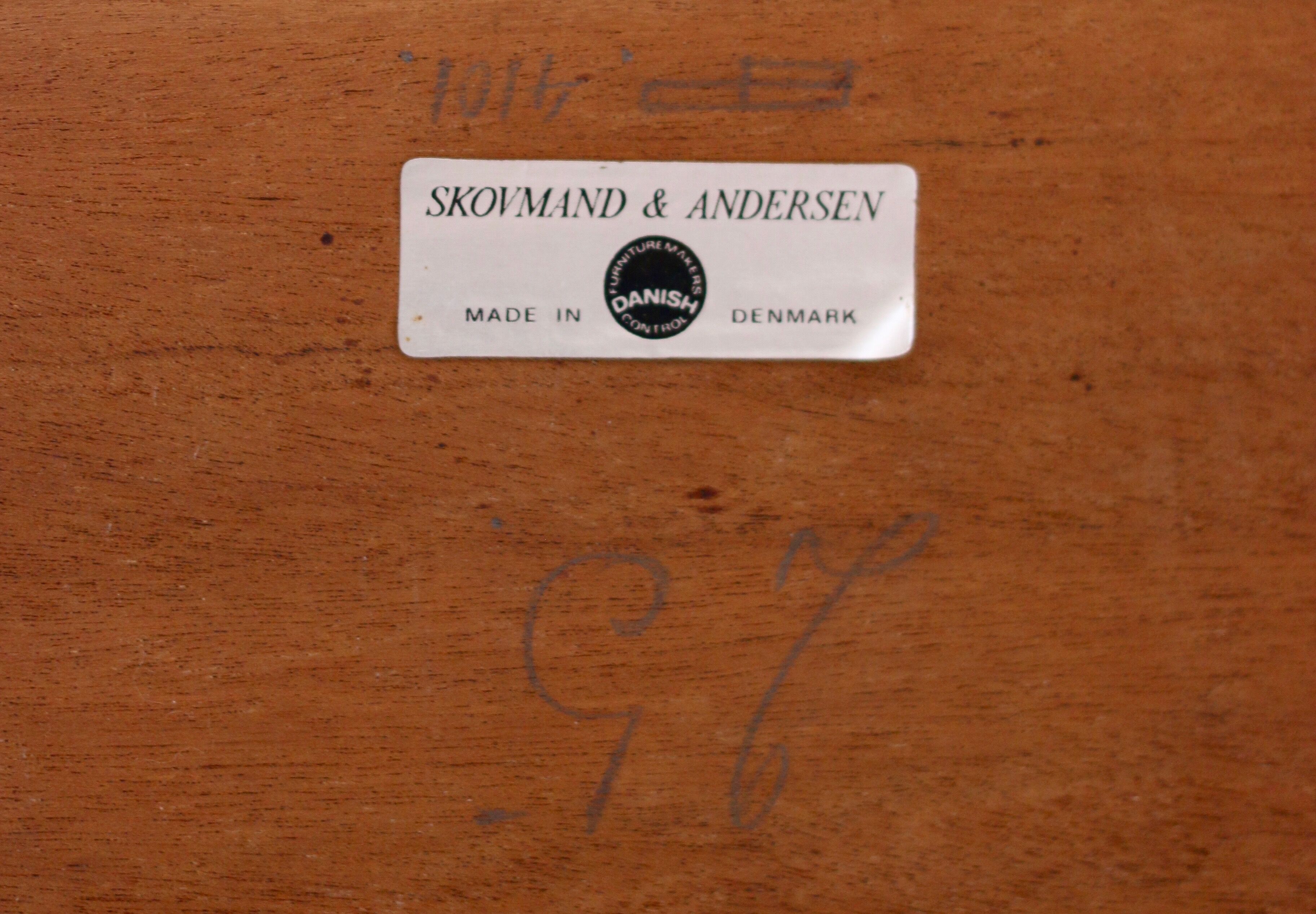 Table de repas scandinave en teck Kristiansen