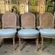 Suite of 6 Louis XVI style chairs signed Gouffé Paris