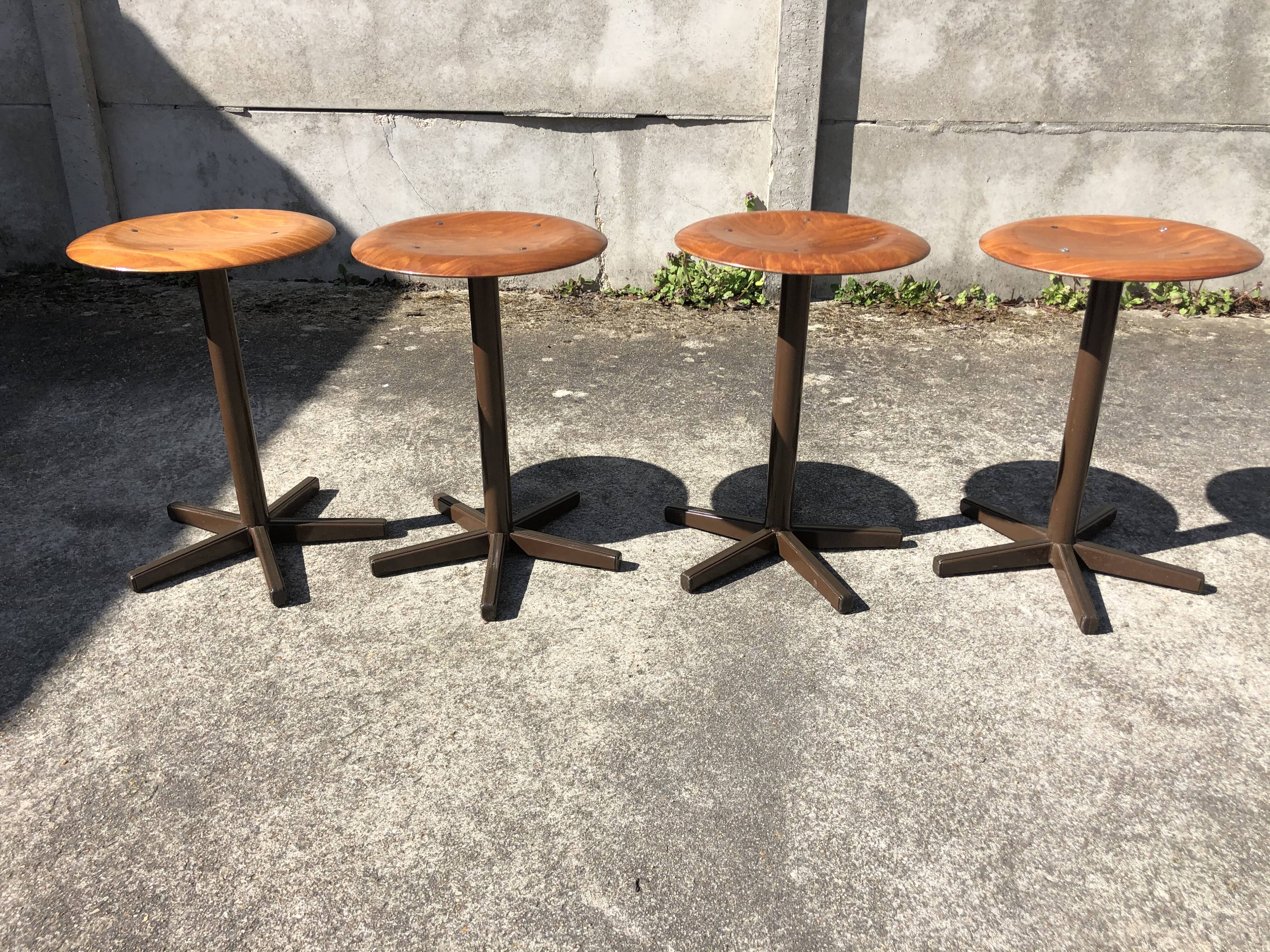 Lot of 4 Marko vintage stools