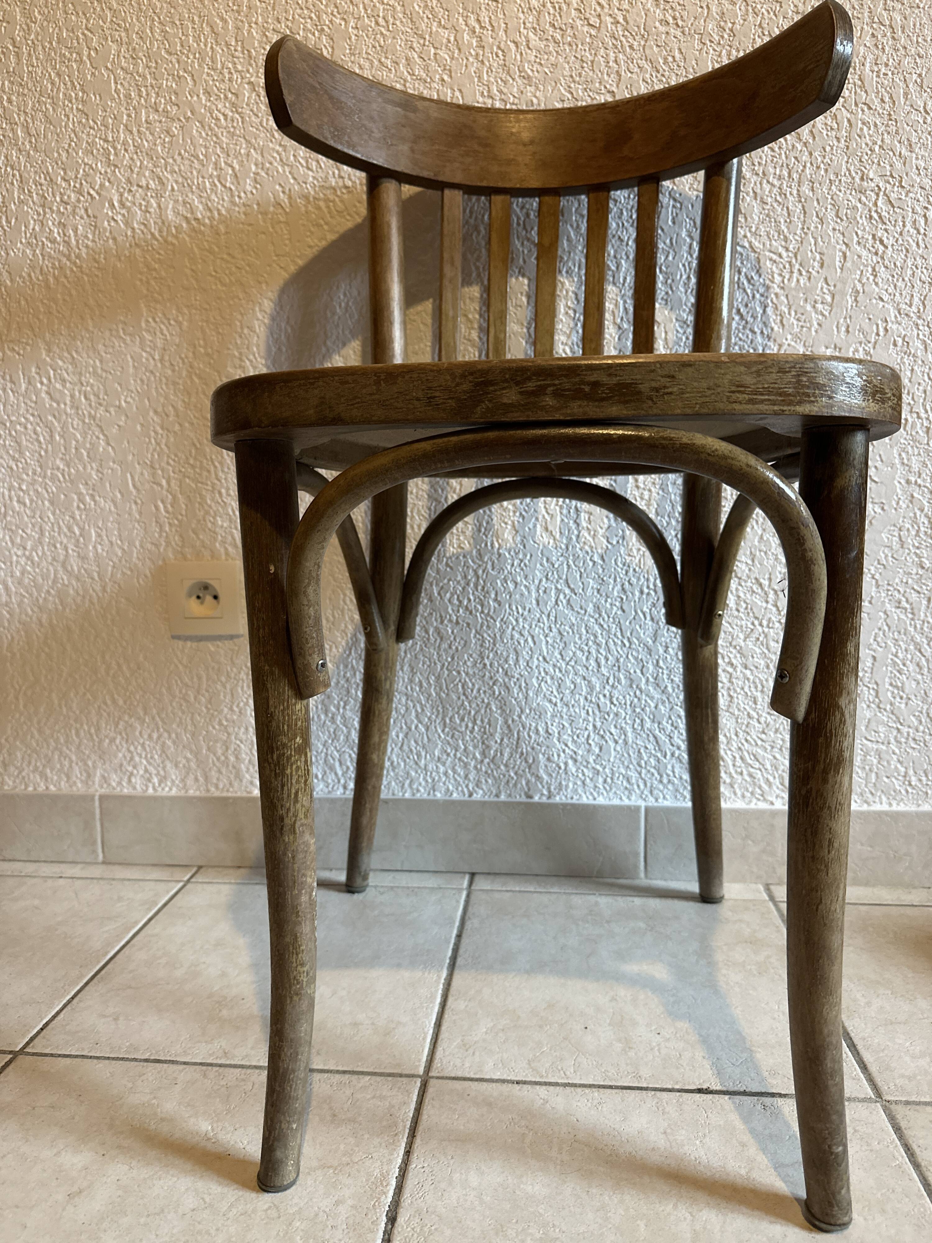 old bistro chair