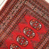 Tapis Vintage Lahore du Moyen-Orient, Années 1960, Élégance Artisanale