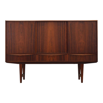 Rosewood highboard, Danish design, 1960s, designer: E.W. Bach