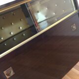 Vintage rolling bar cabinet