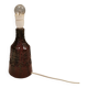 Ceramic table lamp in beautiful glaze, Danish and estimated from the 1970s.