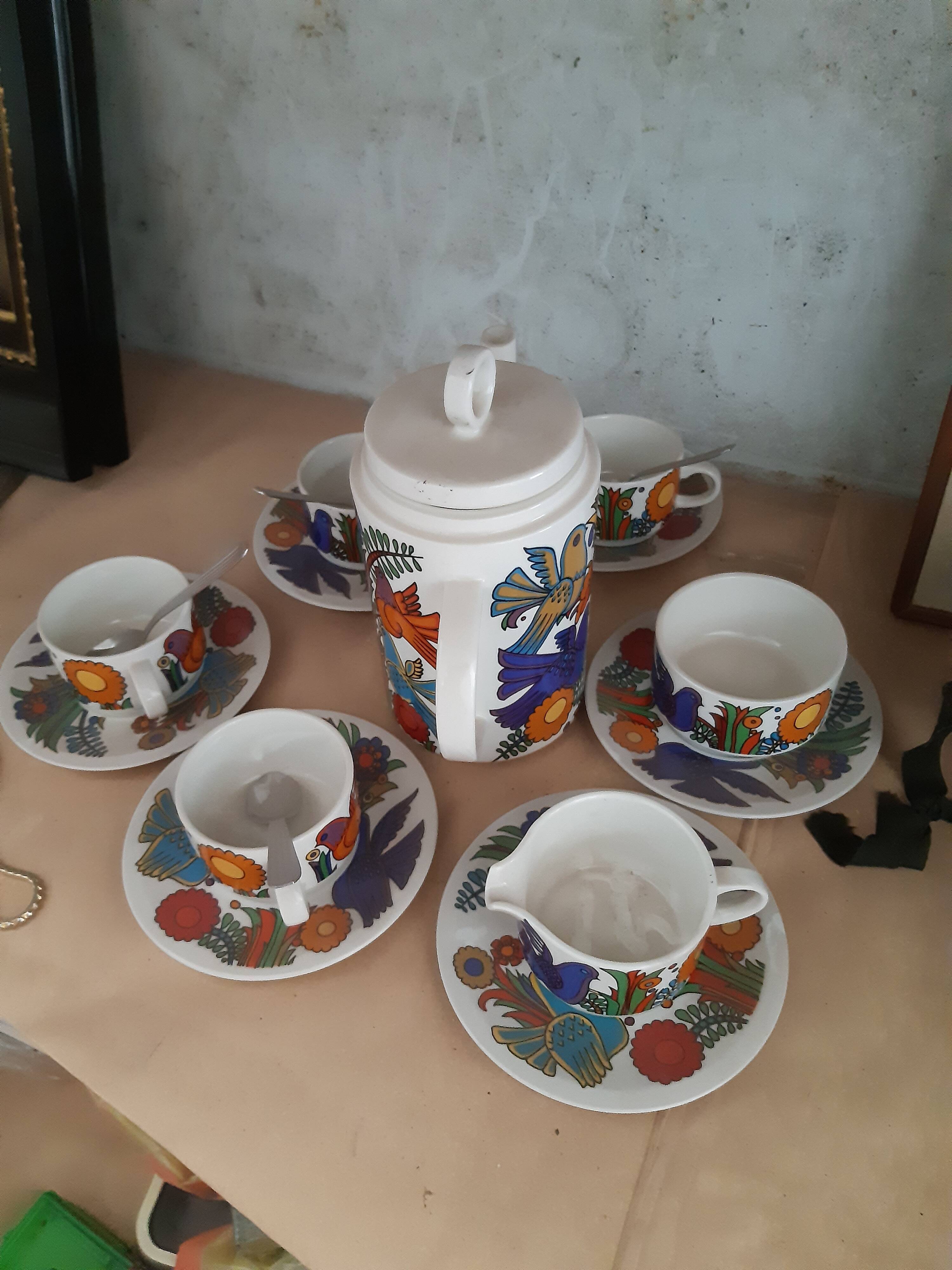 Café service Villeroy and Boch collection Acapulco
