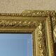 Antique mercury mirror in the Napoleon III style.