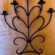 Metal heart candle holder 5 candles