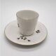 Porcelain Coffee Mug with Cornflower Decor