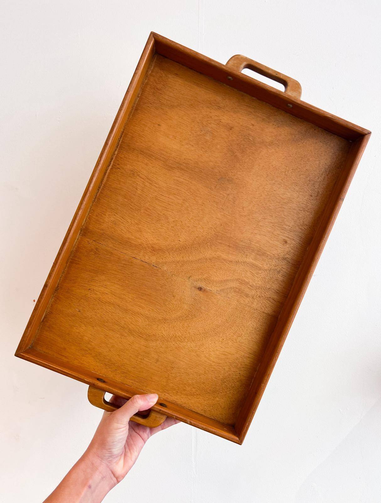 Vintage wooden tray