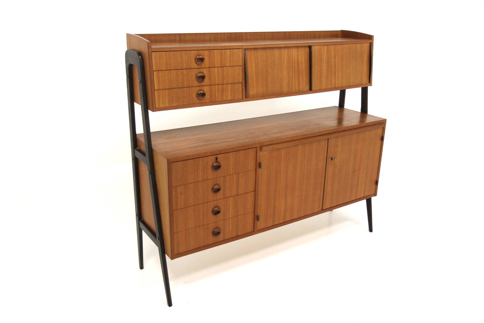 Scandinavian teak sideboard, Sweden, 1950.