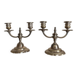 Paire de candélabres