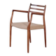Armchair model 62 designed by Niels O. Møller in 1962, Denmark