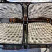 Pair of Cesca B32 chairs by Marcel Breuer