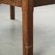 Table basse 2 tiroirs en chêne anglais, 20e siècle