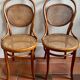 Set of 2 THONET Cane Bistro Chairs N°11 (circa 1900)
