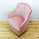 Mid-Century Fabric and Wood Armchair, 1950s