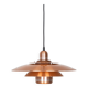 Danish vintage pendant lamp Jeka by Kurt Wiborg, 1980s