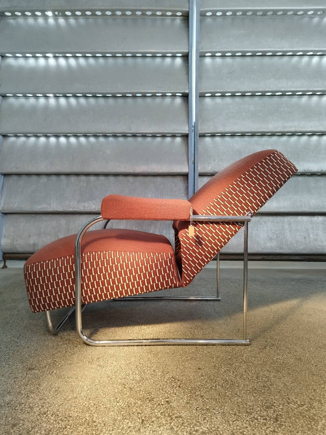 Tubular Bauhaus armchair