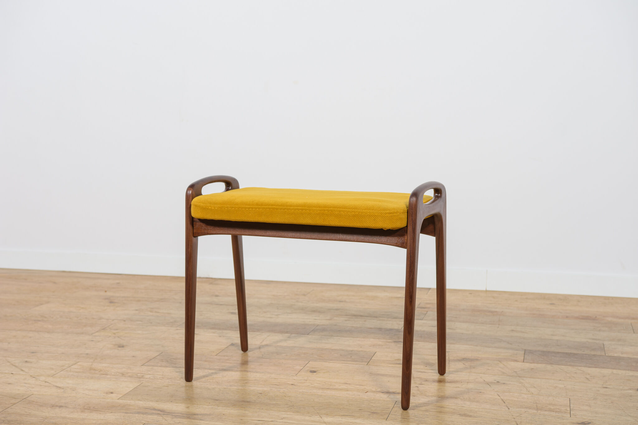 Mid-Century Modern Teak Stool, Denmark, 1960s