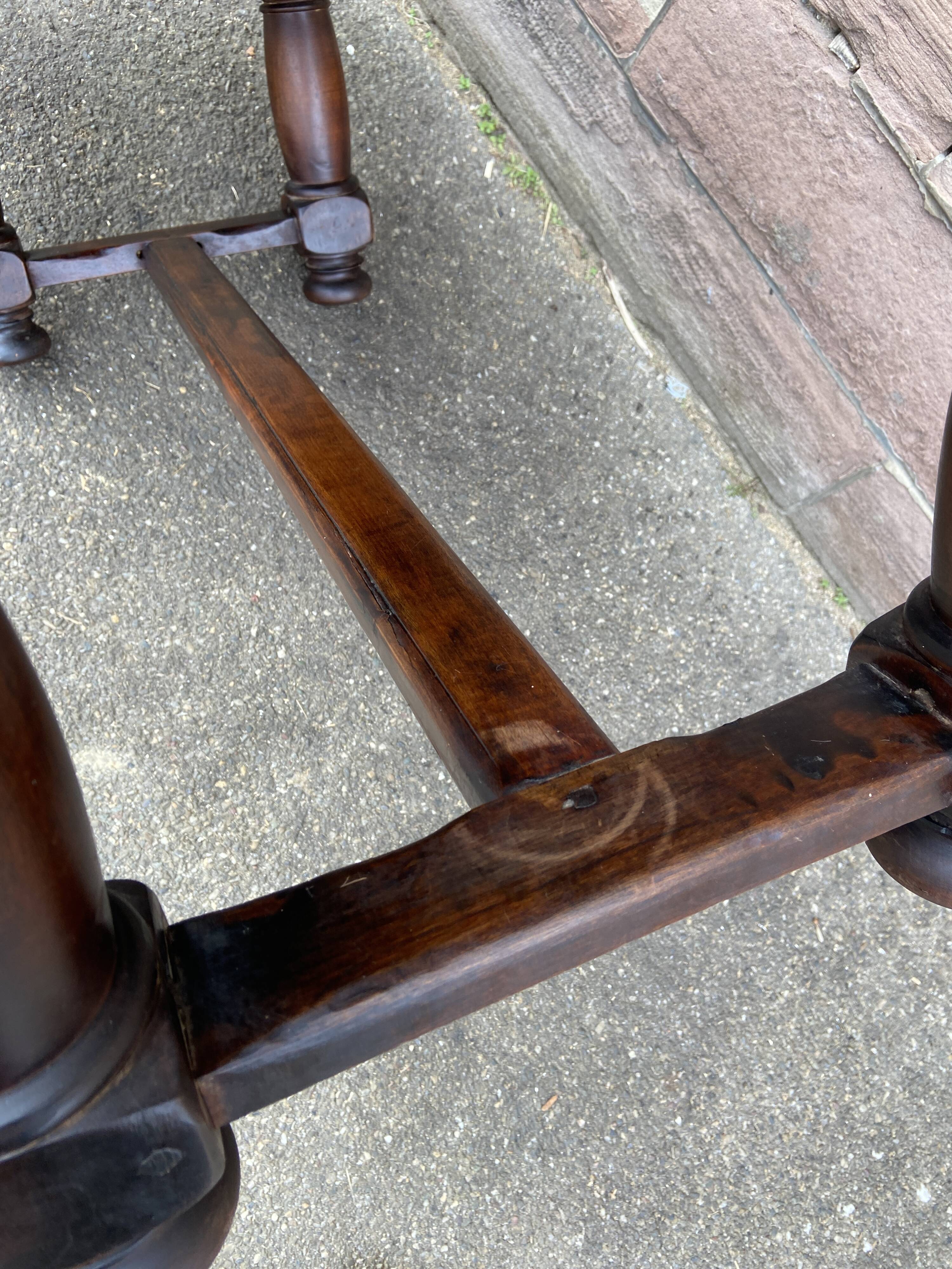 Vintage lava stone coffee table 60s