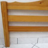 Two pine headboards