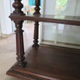 Ancien-Desserte-Console-Meuble de présentation-Henry II-fin xixème