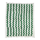 Contemporary Green Carpet - 307 x 252 cm