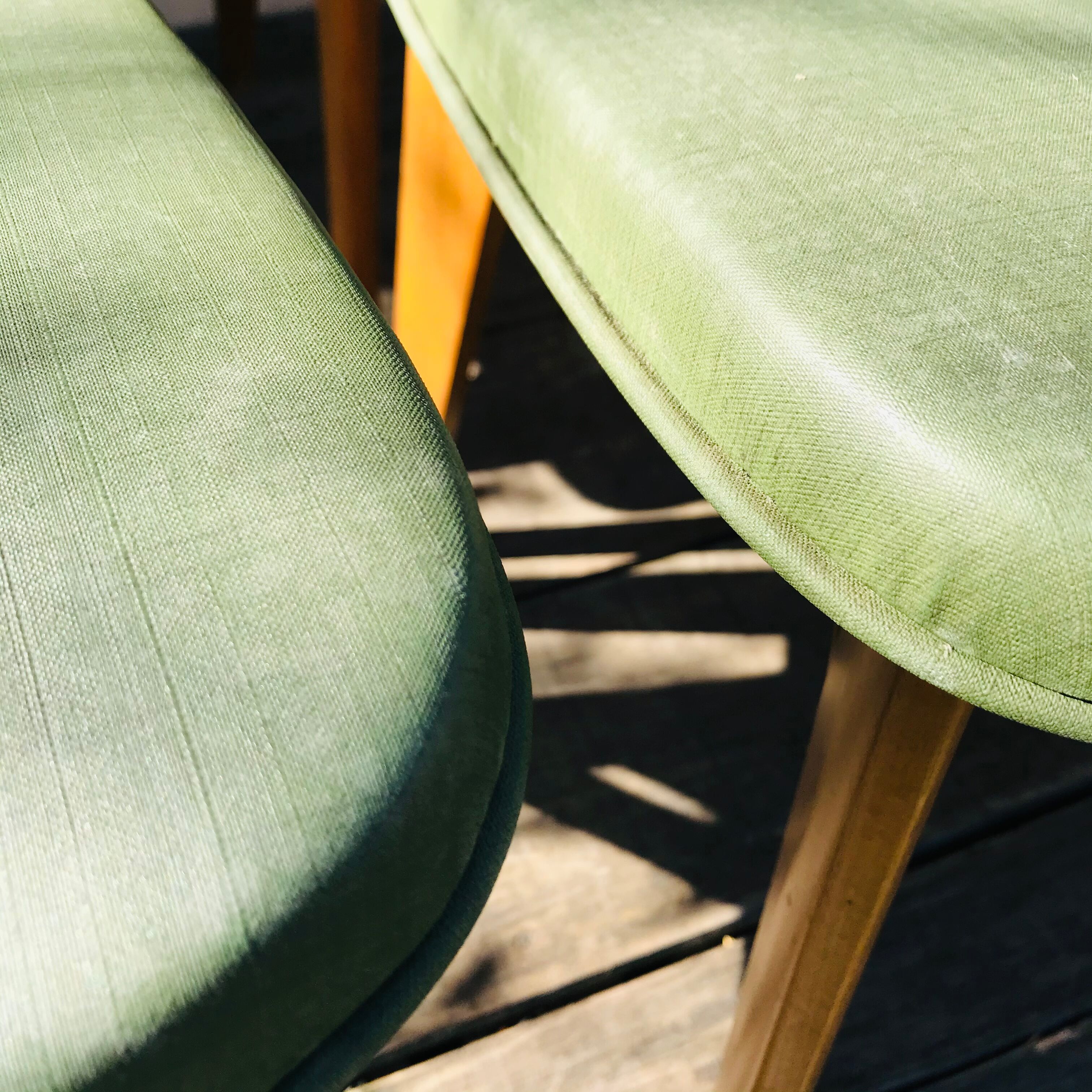 6 vintage bistro chairs 50/60