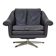 1960s, Danish swivel armchair by Aage Christensen, leather.