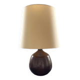 Large 70's sandstone lamp