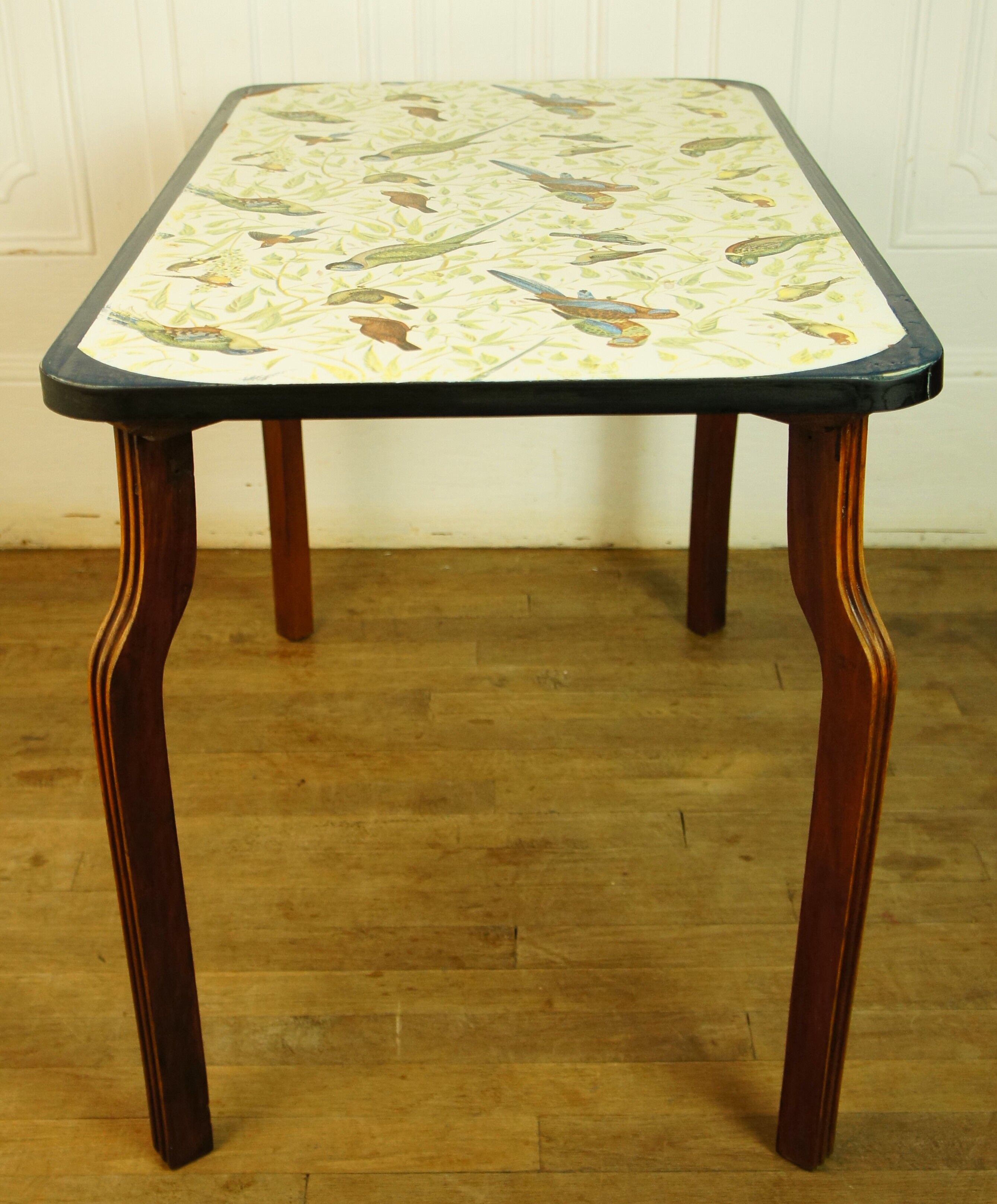 Vintage "birds" side table
