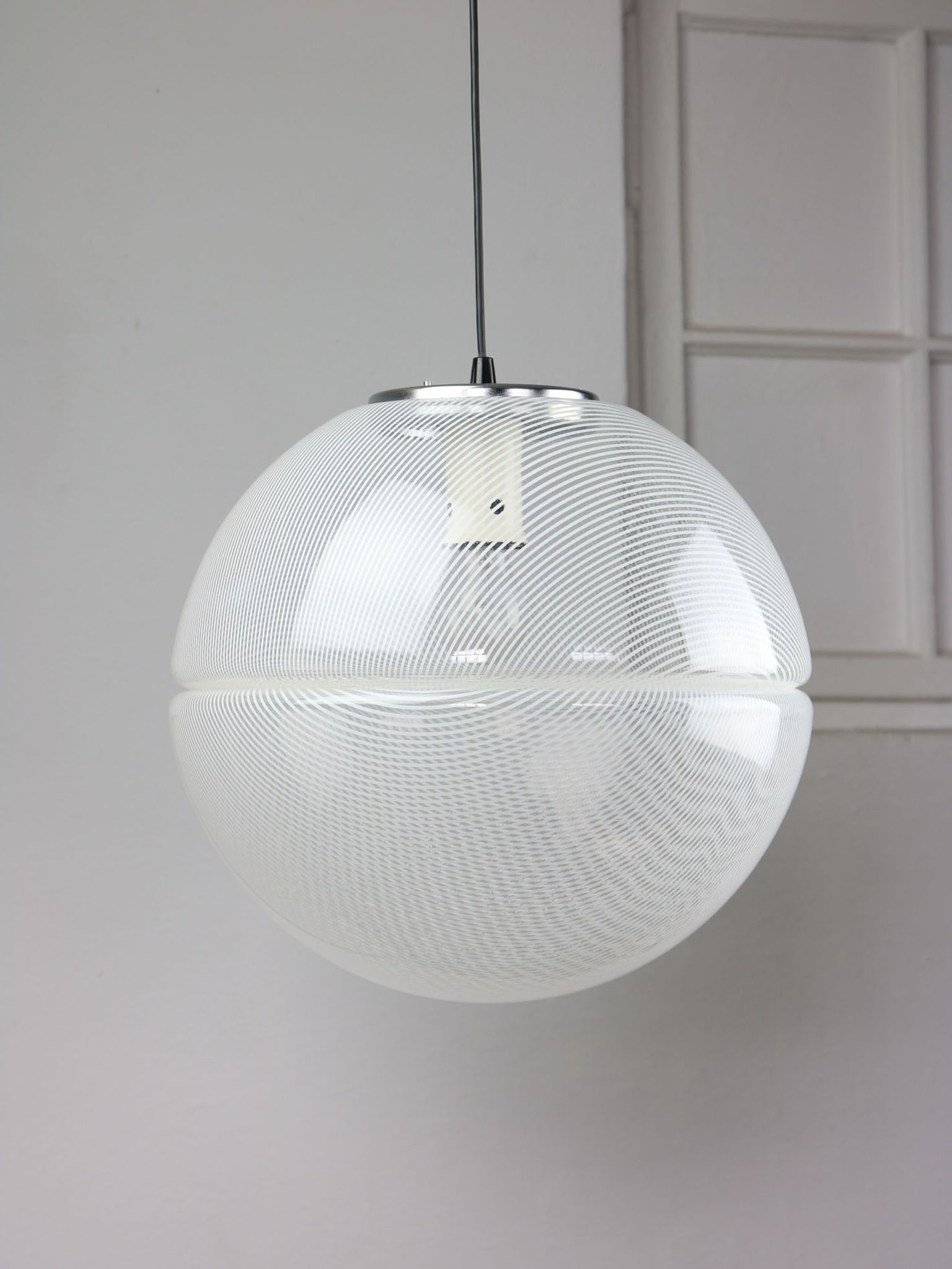 Suspension Space Age Sfera par iGuzzini, années 1970