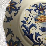 Rouen's ancient earthenware plate