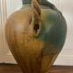 Very large decorative ceramic vase in an antique/Mediterranean style.